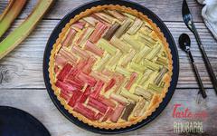 Tarte à la rhubarbe facile