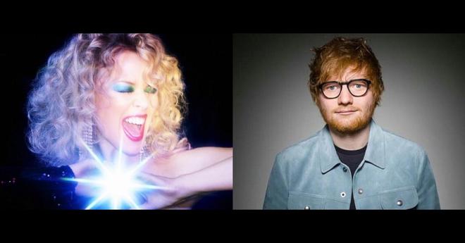 Kylie Minogue sera présente sur le nouvel album d'Ed Sheeran !
