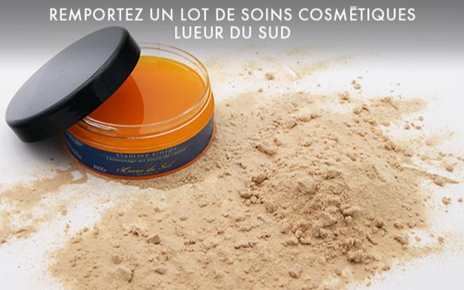 25 lots de 8 soins cosmétiques « Lueur du Sud » offerts