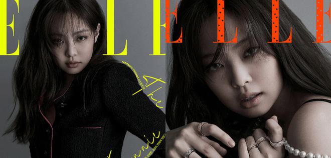 Jennie (BLACKPINK) pose en couverture de ELLE KOREA