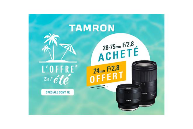 Tamron prolonge son opération une achetée, une offerte