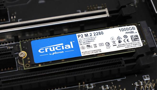 Bon Plan : le SSD Crucial P2 de 1 To à 87€ sur Amazon.fr