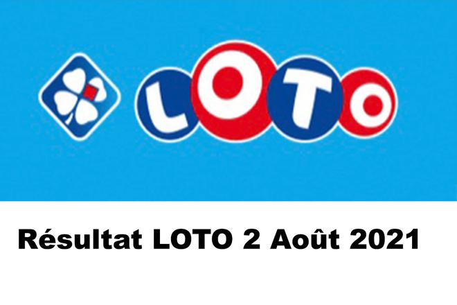 Résultat LOTO 2 aout 2021 tirage FDJ du jour avec Joker+ et codes loto gagnants [En Ligne]