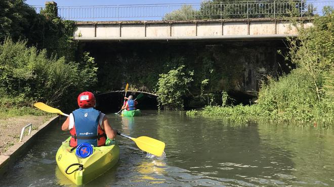 S’offrir une sortie kayak sur le canal de Saint-Quentin