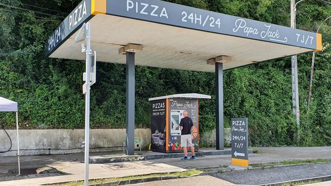 Un distributeur de pizzas fraîches vient d’être installé à Orival