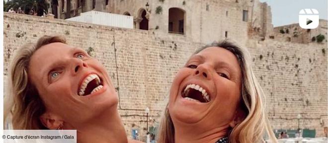 VIDEO – Sylvie Tellier en vacances avec sa soeur : la ressemblance est frappante