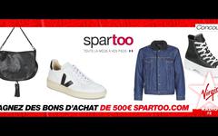 Gagnez votre bon d'achat de 500€ sur Spartoo.com avec Virgin Radio !