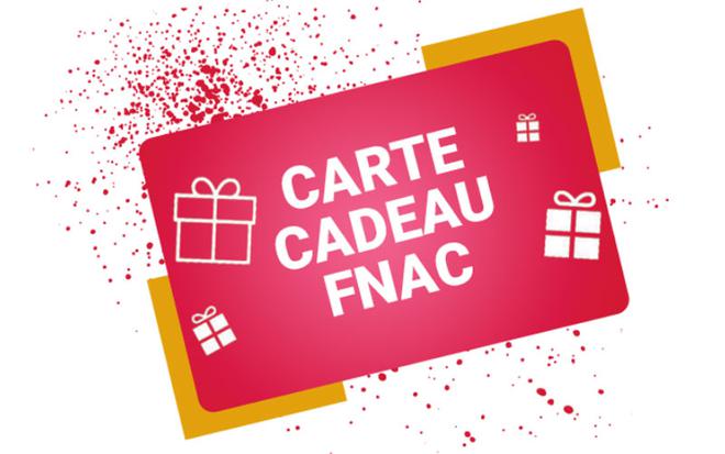 100 cartes cadeaux FNAC de 10 euros offertes