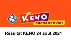 Résultat Keno 24 août 2021 tirage FDJ du jour avec Joker+ et codes loto gagnants [Tirage Complet]