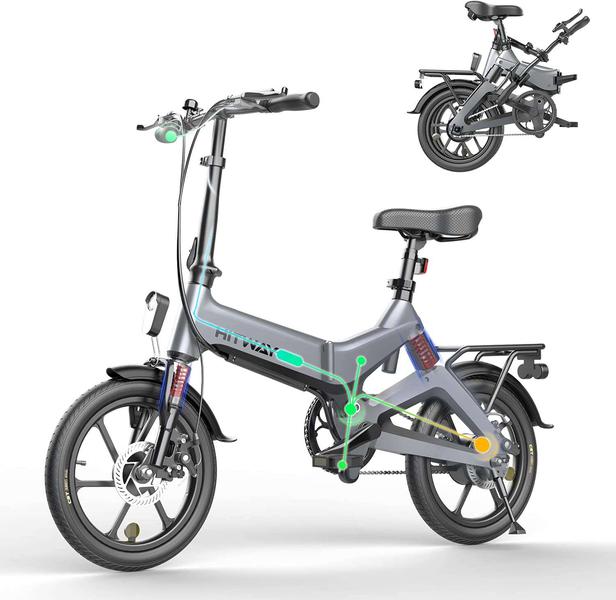 Bon plan Amazon : le vélo électrique pliable HITWAY en promo à -105 €