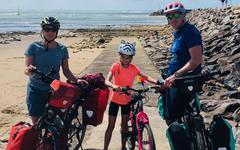 Cet été, cette famille lovérienne a parcouru 750 km à vélo en longeant la côte Atlantique