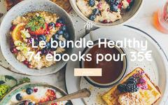 74 ebooks de recettes healthy pour le prix d'un !!! Offre de folie