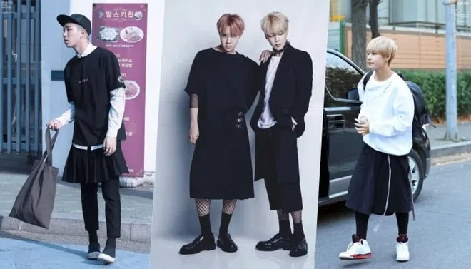 10 artistes Kpop masculins qui portent mieux la jupe que n’importe qui