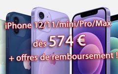 ???? Promo : iPhone 11/Pro/Max dès 574€ – iPhone 12/mini/Pro/Max dès 604€