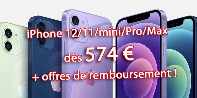 ???? Promo : iPhone 11/Pro/Max dès 574€ – iPhone 12/mini/Pro/Max dès 604€