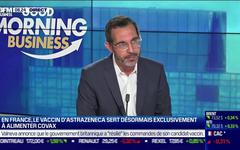Olivier Nataf (Président d’AstraZeneca France): "Une dose de AstraZeneca et une dose de vaccin ARN messager a montré une réponse immunitaire assez favorable" (3ème dose)