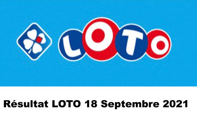 Résultat LOTO 18 septembre 2021 tirage FDJ du jour avec Joker+ et codes loto gagnants