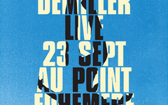 Niki Demiller en concert au Point Éphémère le 23 septembre