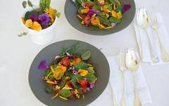 Salade de tomate aux herbes