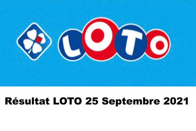 Résultat LOTO 25 septembre 2021 tirage FDJ du jour avec Joker+ et codes loto gagnants