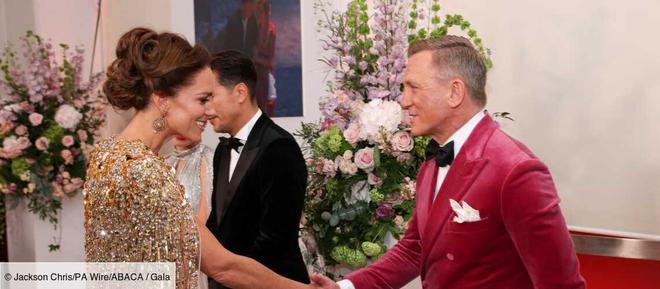 « Sacrément belle » : Daniel Craig sous le charme de Kate Middleton lors de l'avant-première du nouveau James Bond