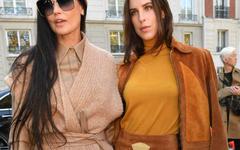 PHOTOS – Demi Moore et sa fille Tallulah rayonnantes pour la Fashion Week de Paris