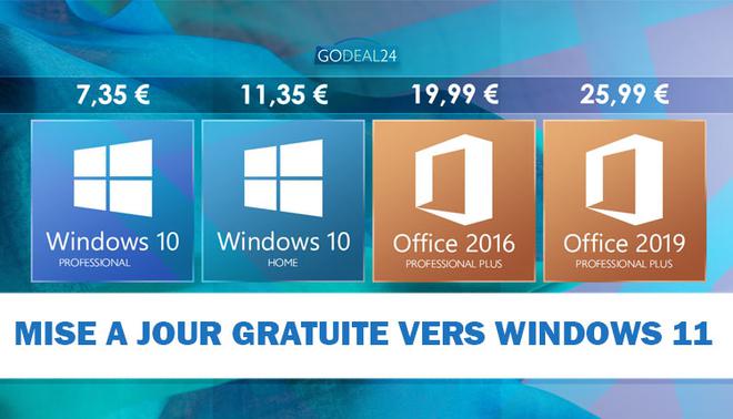 Bon Plan : Windows 11 arrive… achetez Windows 10 maintenant à 7,35€ seulement !