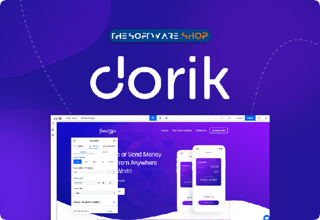 100% Software Giveaway: Dorik (Free 1-year Premium Plan with 100 Custom Domains) – A Single-page Website Building Platform