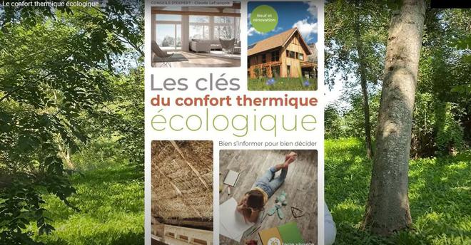 [Livre] Les clés du confort thermique écologique – interview Claude Lefrançois et extraits