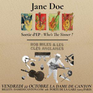 Jane Doe revient avec “Who’s the sinner?” et un concert à la Dame de Canton