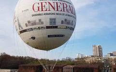 Vol en montgolfière au dessus de Paris