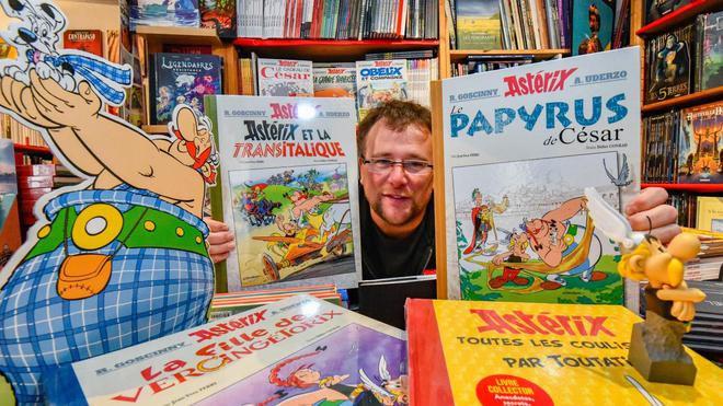 Nouvel Astérix : l’impatience de Matthieu, libraire et grand fan des aventures des deux Gaulois