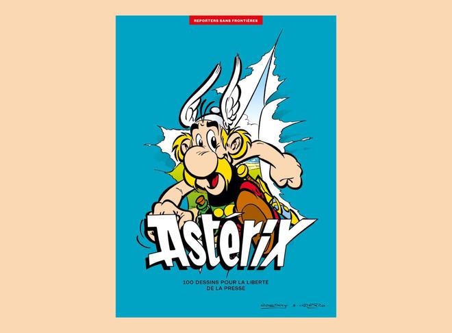 Nouvel Album RSF : Astérix, 100 dessins pour la liberté de la presse