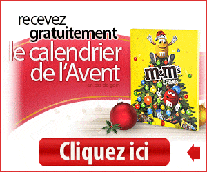 DEMANDEZ VOTRE CALENDRIER DE L’AVENT M&M’S !