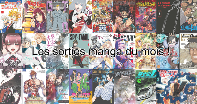 Les sorties manga de novembre 2021 !