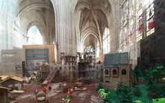 Dans l’Eure, une abbaye en Playmobil à voir à la collégiale des Andelys