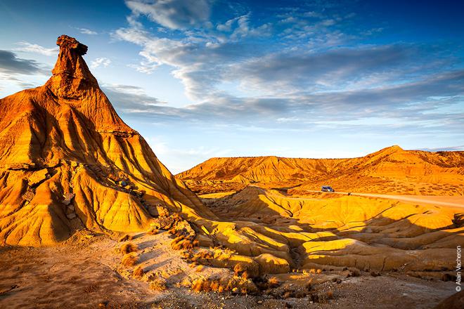 Le désert des Bardenas en van aménagé : décor de western en Espagne