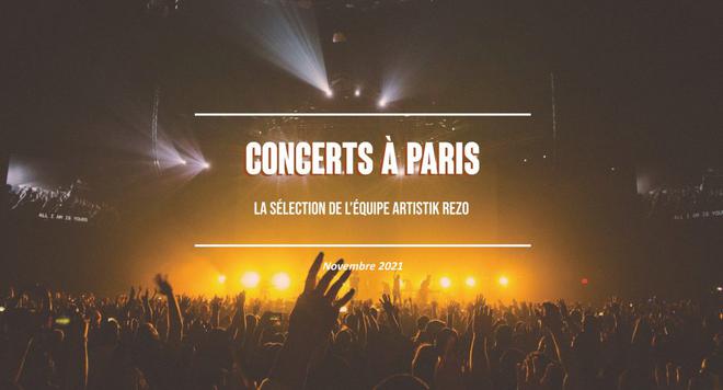 Les concerts à ne pas louper en novembre