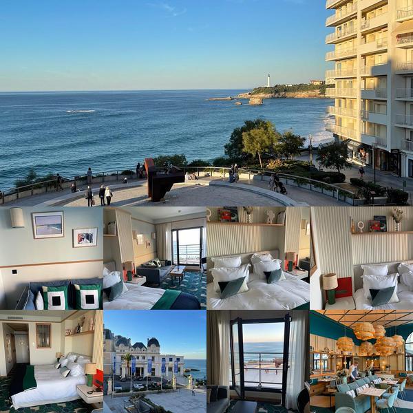 Biarritz : chambre avec vue au Café de Paris