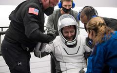 L’astronaute Thomas Pesquet est de retour sur Terre