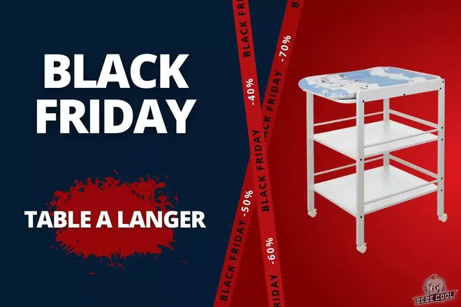 Black Friday 2021 : achetez une table à langer de qualité moins cher