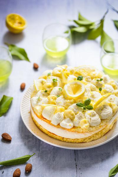Gâteau tiramisù au citron et limoncello (recette et vidéo)