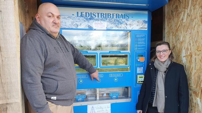Entre Fécamp et Le Havre, un couple de restaurateurs installe un distributeur de plats cuisinés
