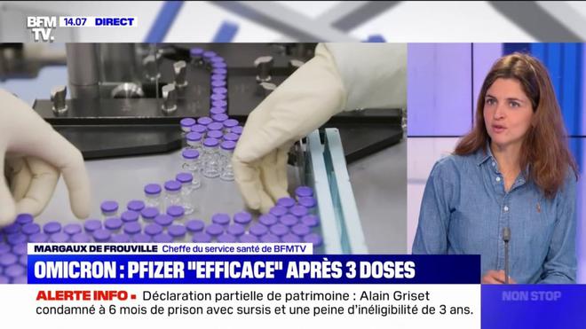 Variant Omicron: Pfizer et BioNTech annoncent que leur vaccin reste "efficace" après 3 doses