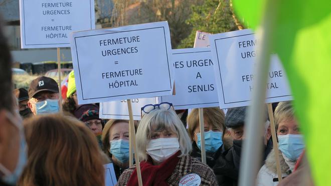 Fermeture des urgences de Senlis : le personnel craint de voir l’hôpital devenir une maison de retraite