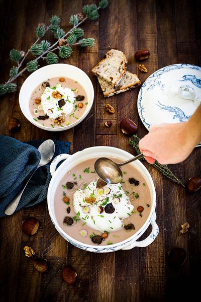 Six soupes gourmandes et végétales pour le réveillon