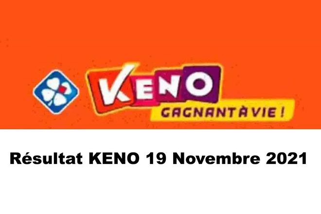 Résultat KENO 19 décembre 2021 tirage FDJ Midi et Soir