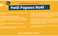 Jeu La Hotte de Papa 2021 sur lesburgersdepapa.fr : Un Papass à gagner