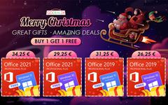 Bon Plan : les promos de Noël chez Godeal24, Windows 10/11 gratuits pour l’achat de MS Office