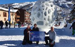 Denis Magnan et ses complices de Fécamp vont sculpter la neige et la glace, au concours de Valloire